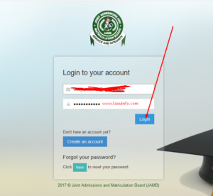 Kindly logon to the JAMB e-Facility Portal via https://efacility.jamb.gov.ng/