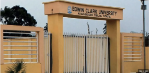 Edwin clark university post utme