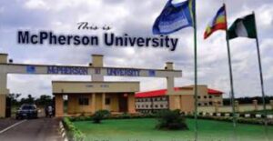 mcpherson university post utme form